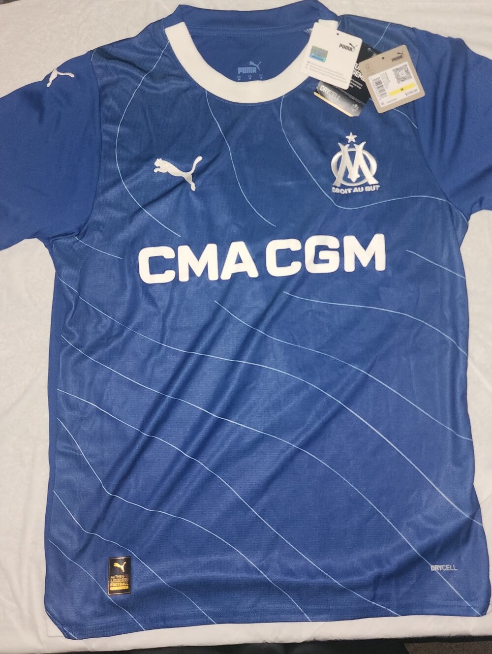 PUMA Olympique de Marseille 2023/24 Away Jersey